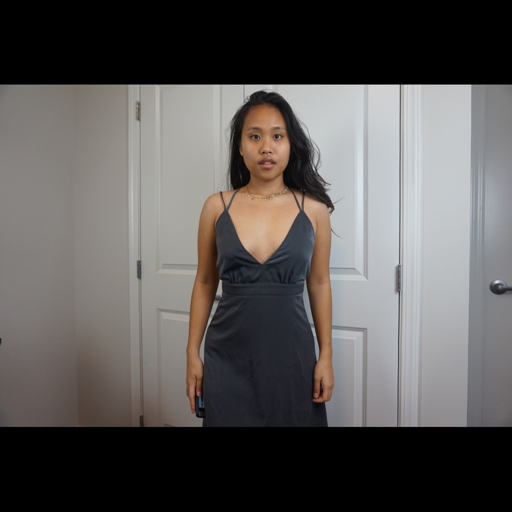 Lulus olive green dress